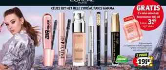 Kruidvat Keuze uit het hele l'oreal paris gamma aanbieding