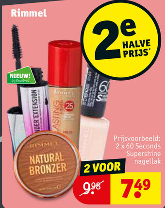 Kruidvat Rimmel aanbieding