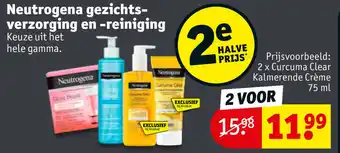 Kruidvat Neutrogena gezichrs-verzorging en -reiniging aanbieding