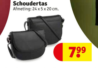 Kruidvat Schoudertas aanbieding
