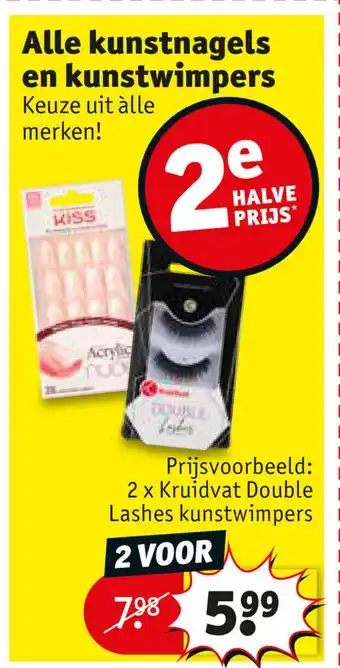 Alle kunstnagels en kunstwimpers