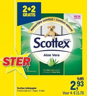Makro Scottex toiletpapier aanbieding