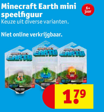 Kruidvat Minecraft Earth mini speelfiguur aanbieding