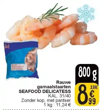 Cora Rauwe garnaalstaarten SEAFOOD DELICATESS aanbieding