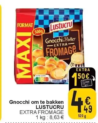 Cora Gnocchi om te bakken LUSTUCRU aanbieding