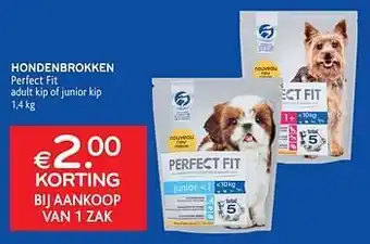 Alvo Hondenbrokken perfect fit adult kip of junior kip aanbieding