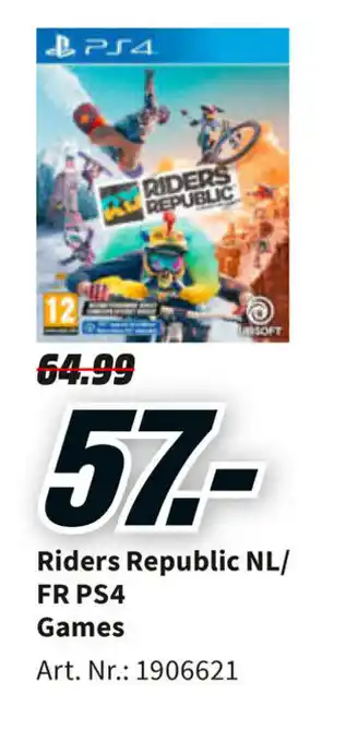 Riders Republic NL/FR PS4 Games