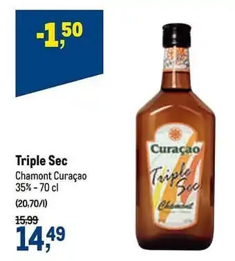 Triple sec chamont curaçao