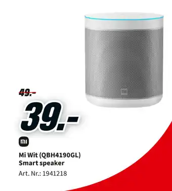 MediaMarkt Mi Wit (QBH4190GL) Smart speaker aanbieding