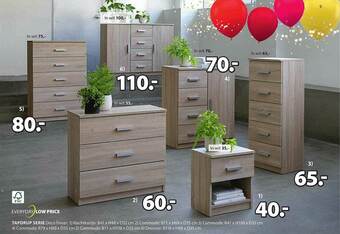 Jysk Tapdrup Serie aanbieding