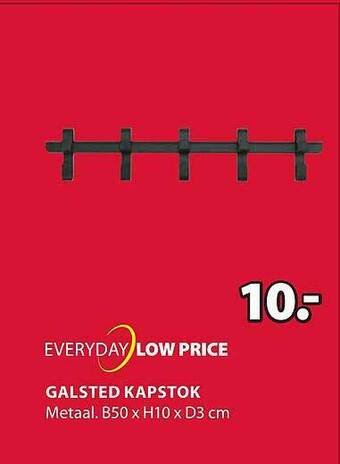 Jysk Galsted Kapstok aanbieding