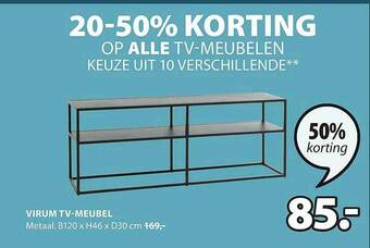 Jysk Virum Tv-meubel aanbieding