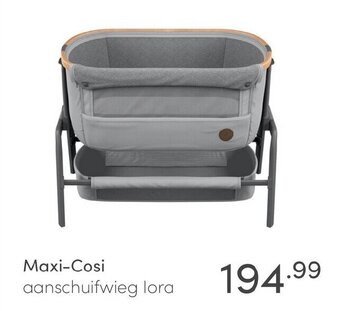 Baby & Tiener Maxi-Cosi aanbieding