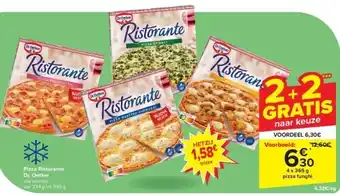 Carrefour Pizza Ristorante Dr. Oetker aanbieding