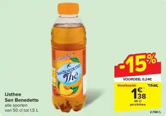 Carrefour IJsthee San Benedetto aanbieding