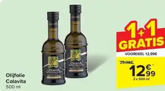 Carrefour Olijfolie Colavita aanbieding