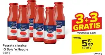 Carrefour Passata classica ‘O Sole ‘e Napule aanbieding