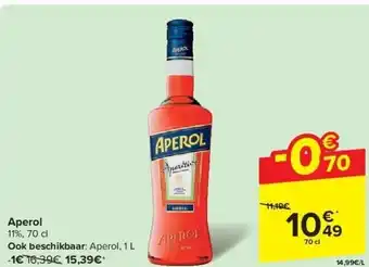 Carrefour Aperol aanbieding