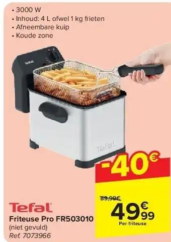 Carrefour Friteuse Pro FR503010 aanbieding