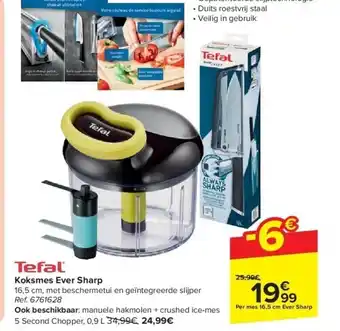 Carrefour Koksmes Ever Sharp aanbieding