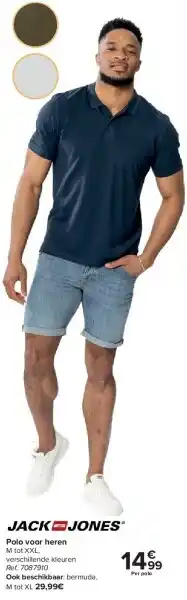 Carrefour Polo voor heren aanbieding