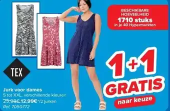 Carrefour Jurk voor dames aanbieding