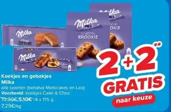 Carrefour Koekjes en gebakjes Milka aanbieding