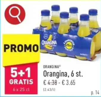 ALDI ORANGINA 6 x 25 cl aanbieding