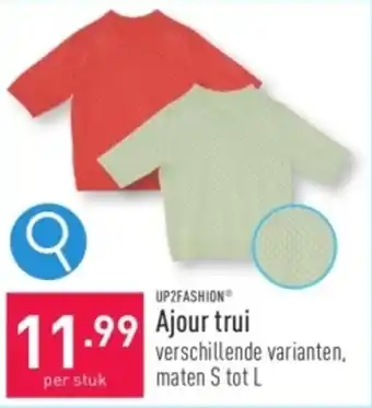 ALDI Ajour trui aanbieding