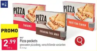 ALDI Pizza pockets 360G aanbieding