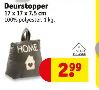 Kruidvat Deurstopper 17 x 17 x 7,5 cm aanbieding