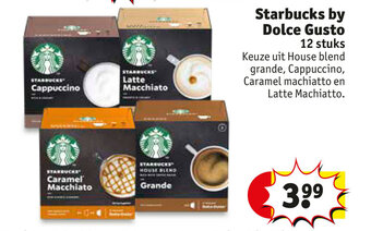 Kruidvat Starbucks by Dolce Gusto 12 stuks aanbieding