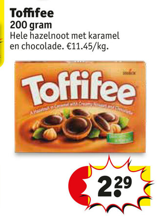 Kruidvat Toffifee 200 gram aanbieding