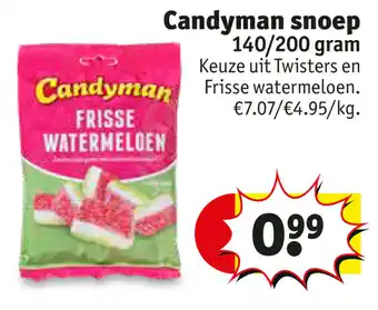 Candyman Snoep 140/200 gram