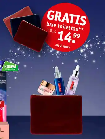 Kruidvat Luxe Toilettas aanbieding