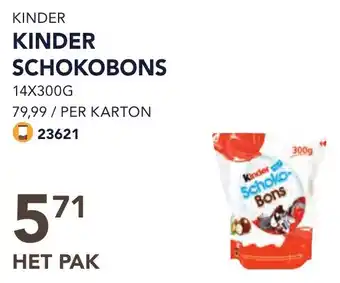 Bidfood KINDER SCHOKOBONS aanbieding