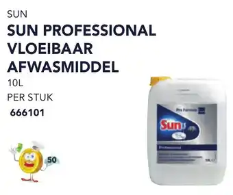 Bidfood SUN PROFESSIONAL VLOEIBAAR AFWASMIDDEL aanbieding