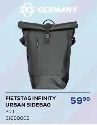 Supra Bazar FIETSTAS INFINITY URBAN SIDEBAG aanbieding