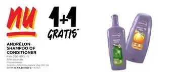 Jumbo ANDRÉLON SHAMPOO OF CONDITIONER aanbieding