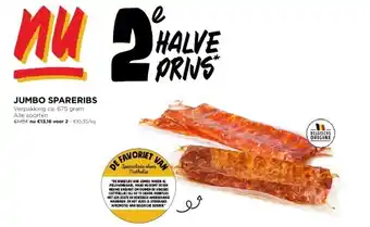 Jumbo JUMBO SPARERIBS aanbieding