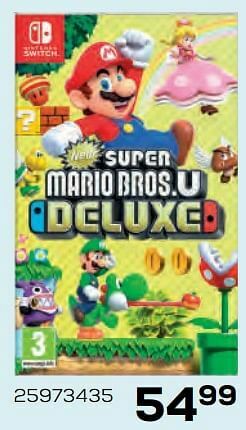 Supra Bazar Nintendo switch super mario bros.u aanbieding