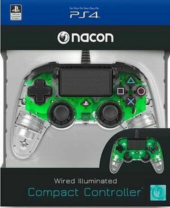 PS4 Nacon Wired Official Controller Transparant G