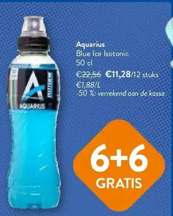 OKay Aquarius Blue Ice Isotonic 50 cl aanbieding