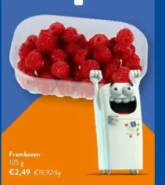 Frambozen 125 g