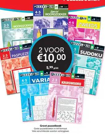 Groot puzzelboek