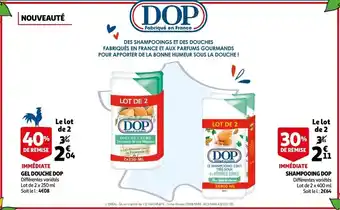 Auchan Immediate Gel Douche Dop aanbieding