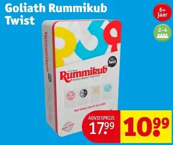 Kruidvat Goliath Rummikub Twist aanbieding