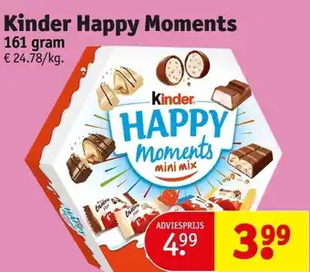 Kruidvat Kinder Happy Moments aanbieding