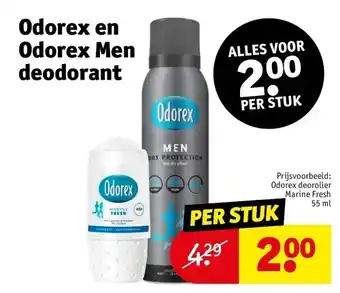 Kruidvat Odorex en Odorex Men deodorant aanbieding