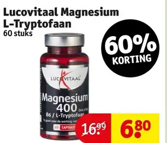 Kruidvat Lucovitaal Magnesium L-Tryptofaan aanbieding